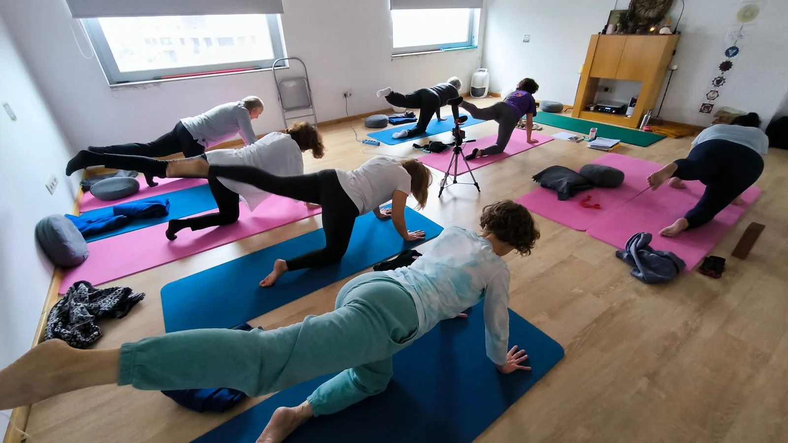 Aula de Yoga para Adultos no Āshram Gaya, Gaia